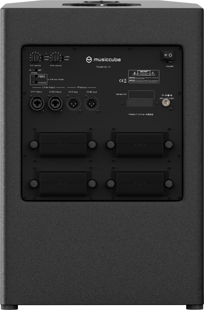 Musiccube X1 Subwoofer - Sistema de sonorización portátil - Variation 2
