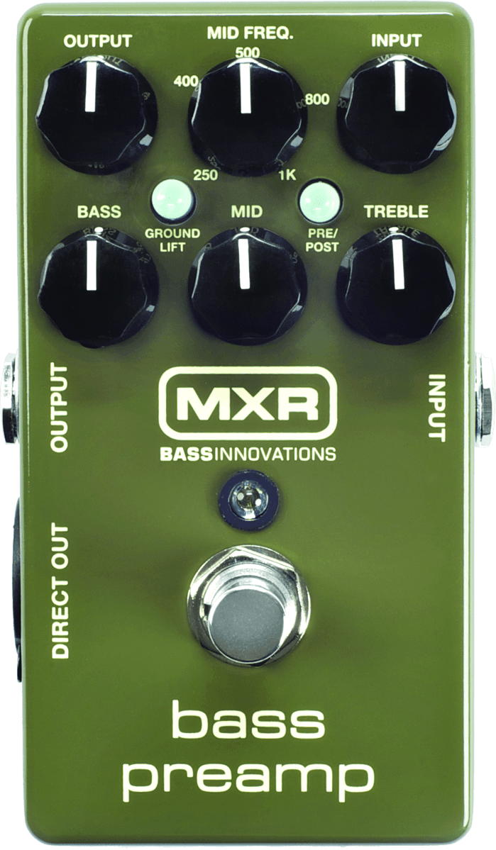 Mxr M81 Bass Preamp - Preamplificador para bajo - Main picture