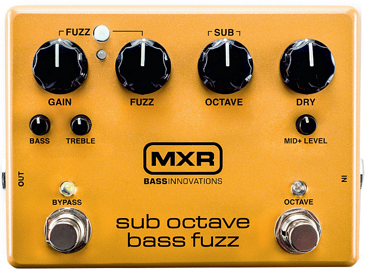 Mxr Sub Octave Bass Fuzz M287 - Pedal overdrive / distorsión / fuzz - Main picture