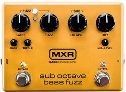 Pedal overdrive / distorsión / fuzz Mxr Sub Octave Bass Fuzz M287
