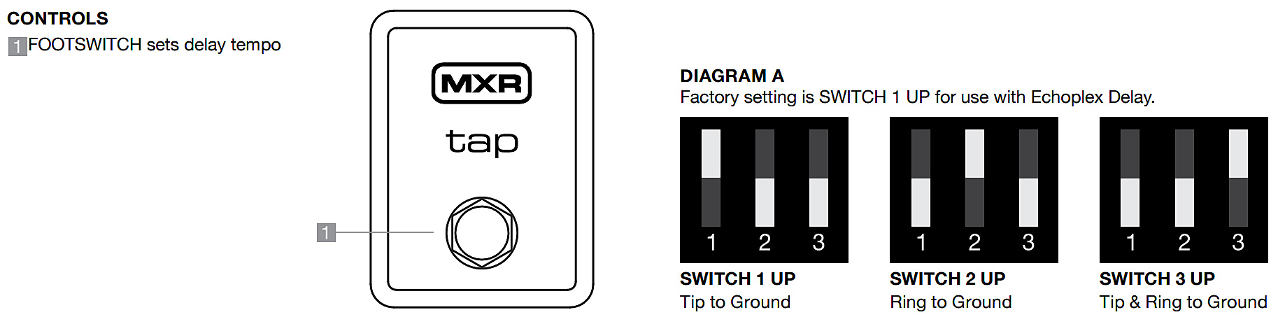 Mxr Tap Tempo Switch M199 - Pedalera de control - Variation 1