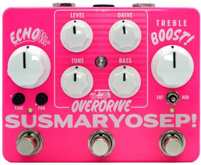Pedal overdrive / distorsión / fuzz Mythos pedals SusMaryOsep! V2 Overdrive