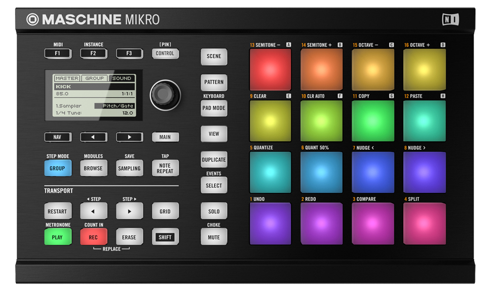 Native Instruments Maschine Mikro Mk2 Black - Controlador Midi - Variation 2