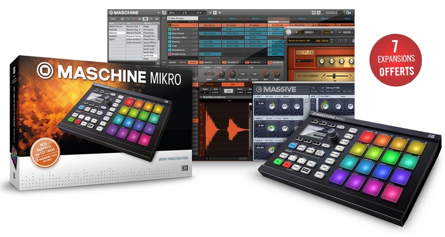 Native Instruments Maschine Mikro Mk2 Black - Controlador Midi - Variation 3