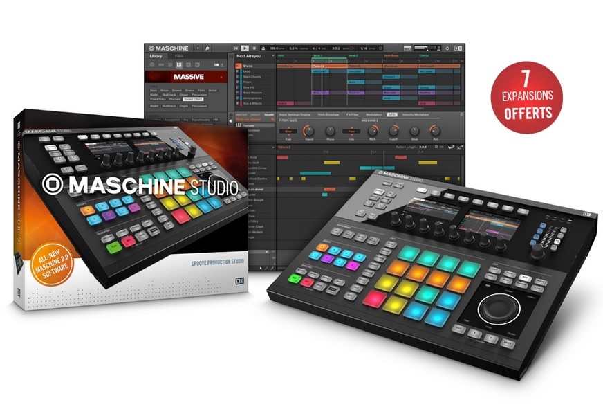 Native Instruments Maschine Studio Noir - Controlador Midi - Variation 2