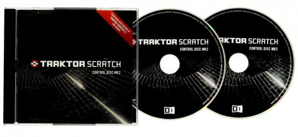 Vinilo de control Native instruments Traktor Scratch CD Noir MK2 (la paire)