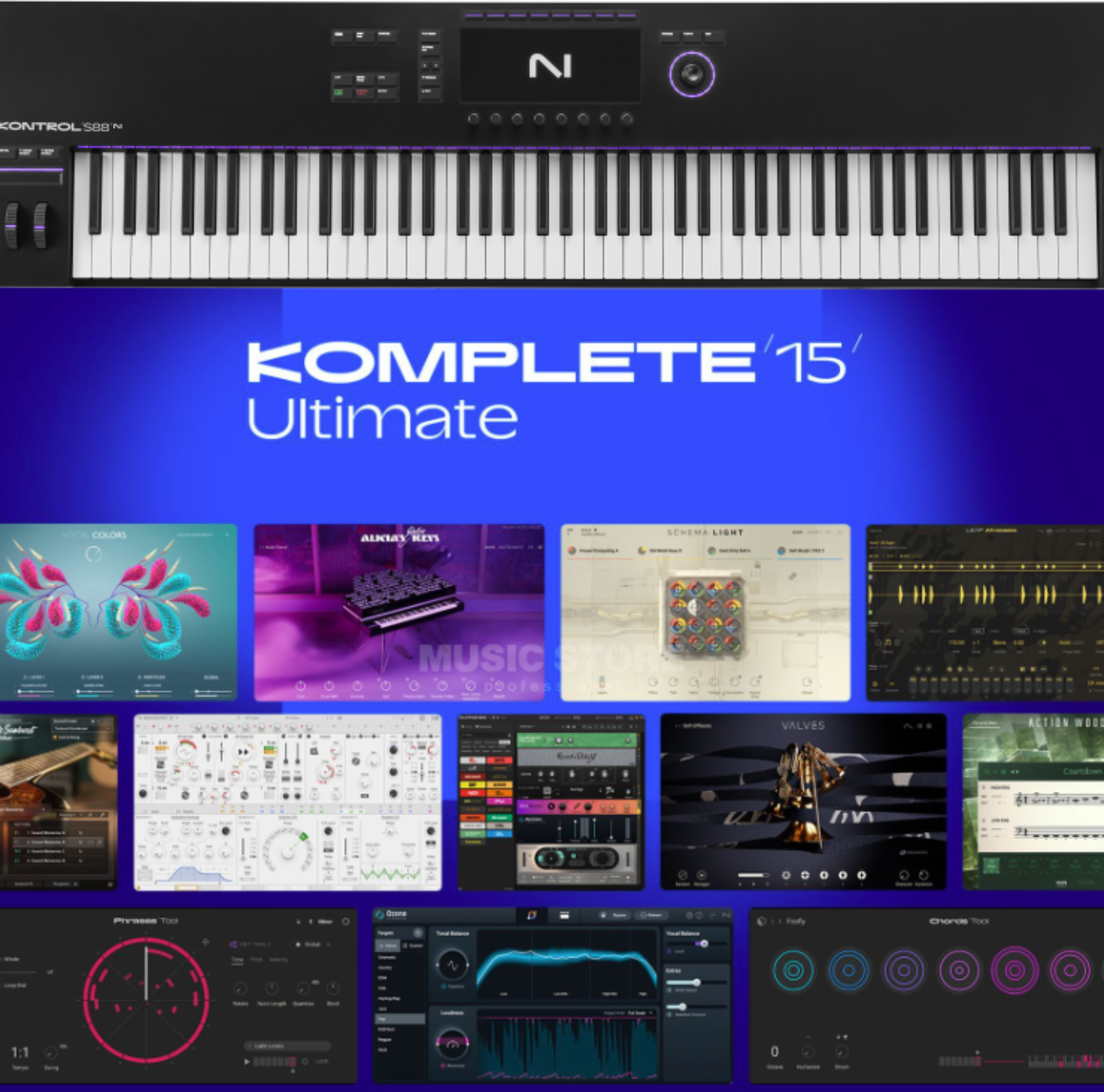 Native Instruments Kontrol S88 Mk3  + Komplete 15 Ultimate - Teclado maestro - Main picture