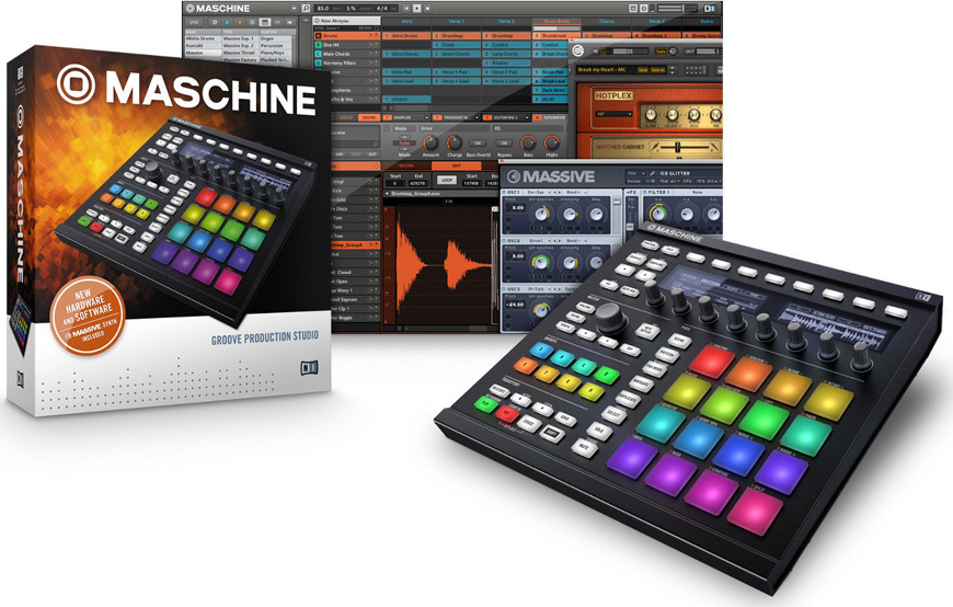 Native Instruments Maschine Mk2 Noir - Controlador Midi - Main picture