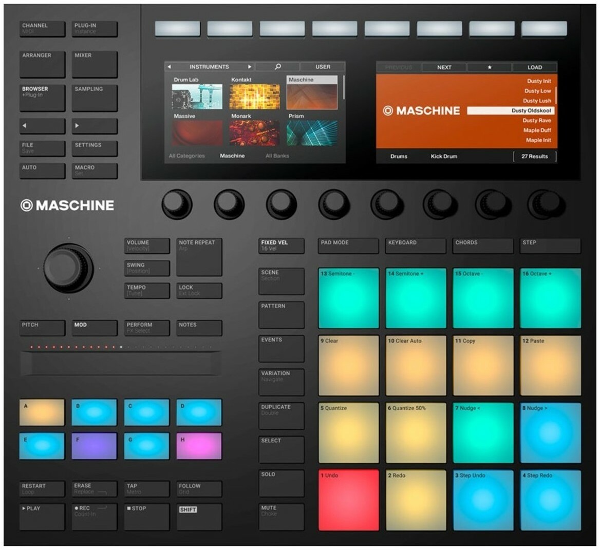 Native Instruments Maschine Mk3 - Controlador Midi - Main picture