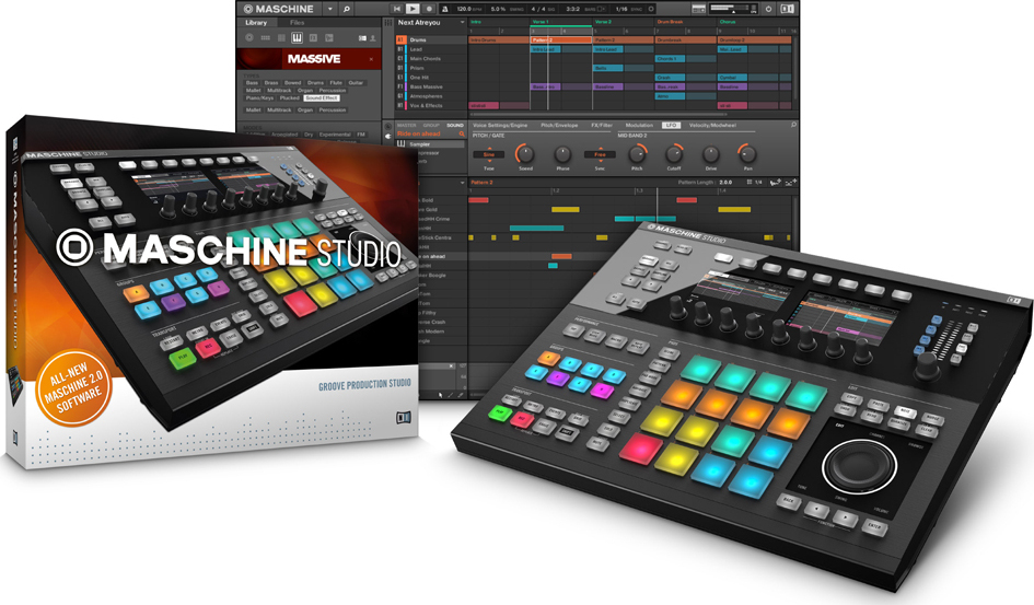 Native Instruments Maschine Studio Noir - Controlador Midi - Main picture