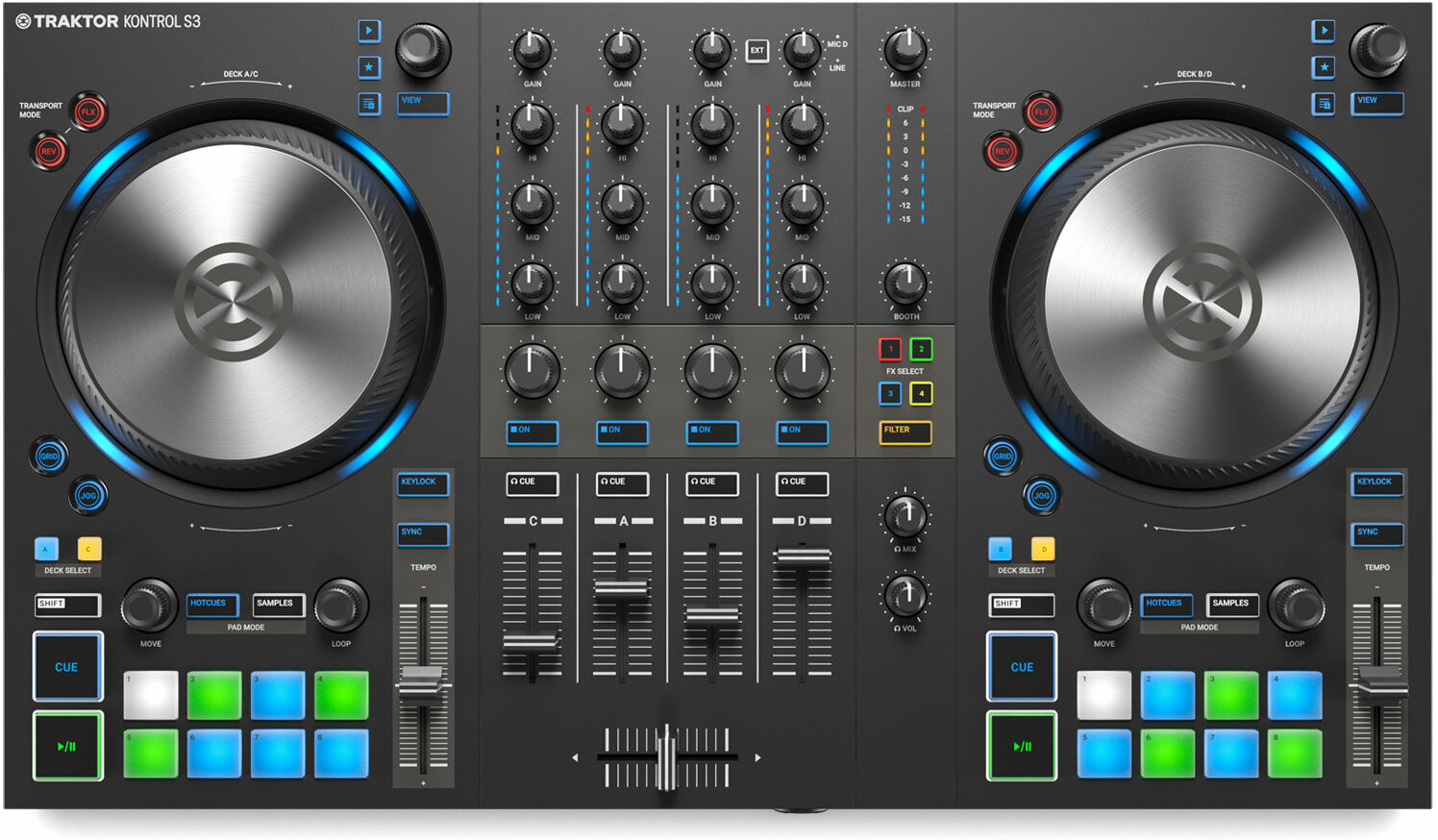 Native Instruments Traktor Kontrol S3 - Controlador DJ USB - Main picture