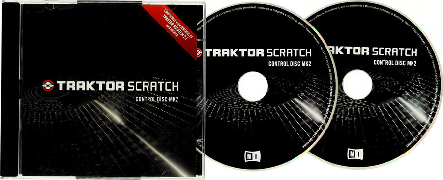 Native Instruments Traktor Scratch Cd Noir Mk2 (la Paire) - Vinilo de control - Main picture