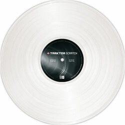 Vinilo de control Native instruments Traktor Scratch Vinyl White MKII