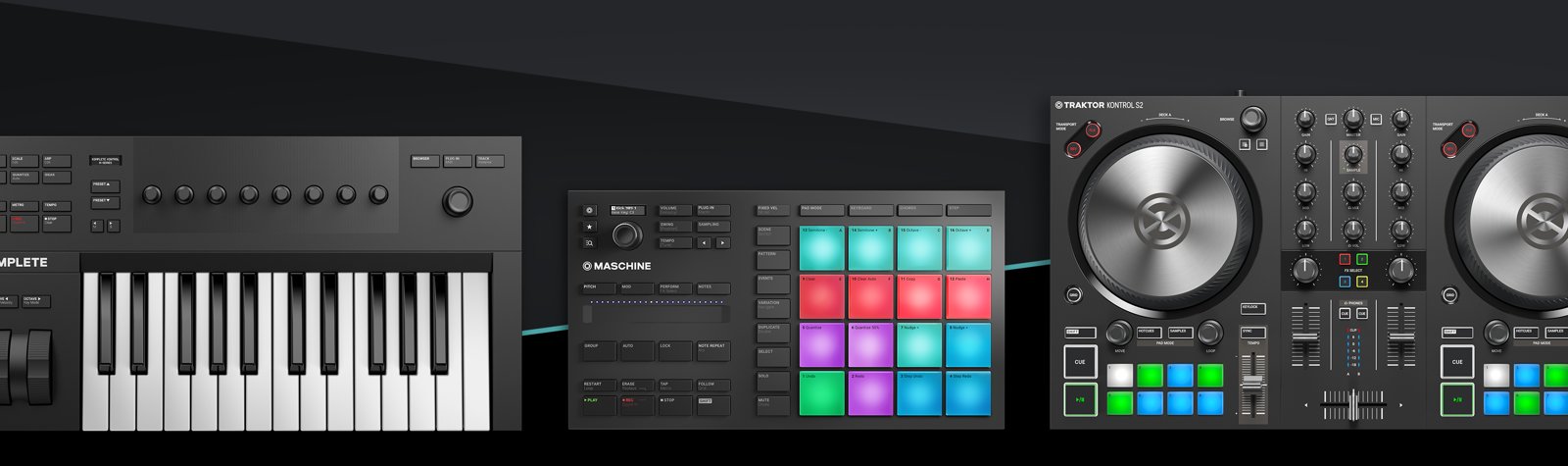 Native Instruments Maschine Mikro Mk3 - Controlador Midi - Variation 7