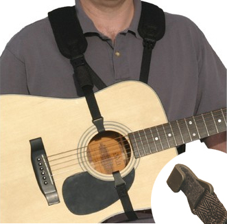 Neotech 570 Bk Acoustic Guitar Strap Black - Correa - Main picture
