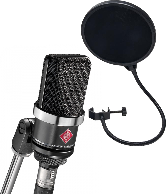Neumann Tlm 102 Bk  + Filtre Anti Pop Offert - Pack de micrófonos con soporte - Main picture