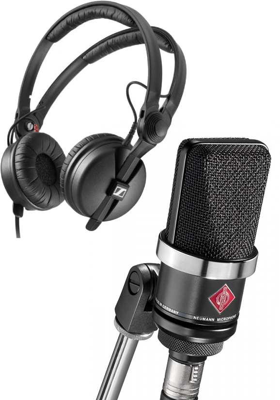 Neumann Tlm 102 Bk  + Hd 25 - Pack de micrófonos con soporte - Main picture
