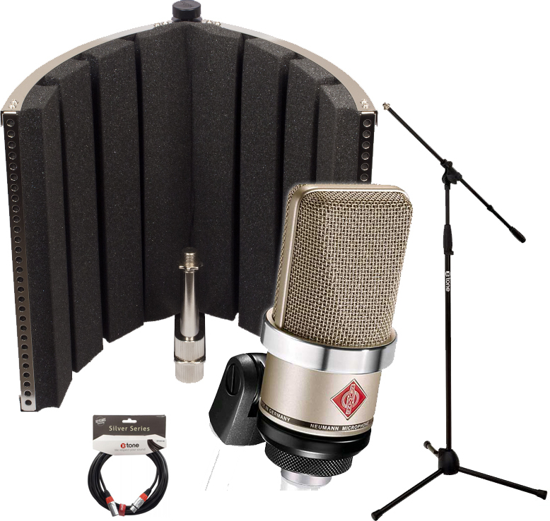 Neumann Tlm 102 + X-tone X-screen + Stand + Xlr Xlr 6m - Pack de micrófonos con soporte - Main picture