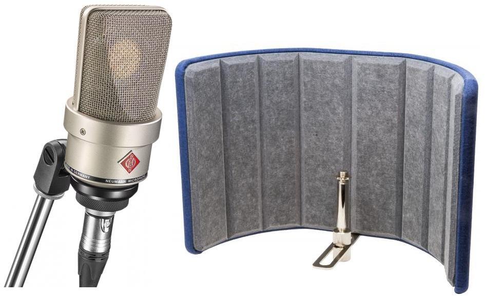 Pack de micrófonos con soporte Neumann TLM 103 X-screen L