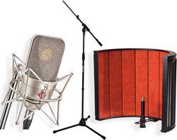 Pack de micrófonos con soporte Neumann TLM49 + X-Screen Pro + xh 6001