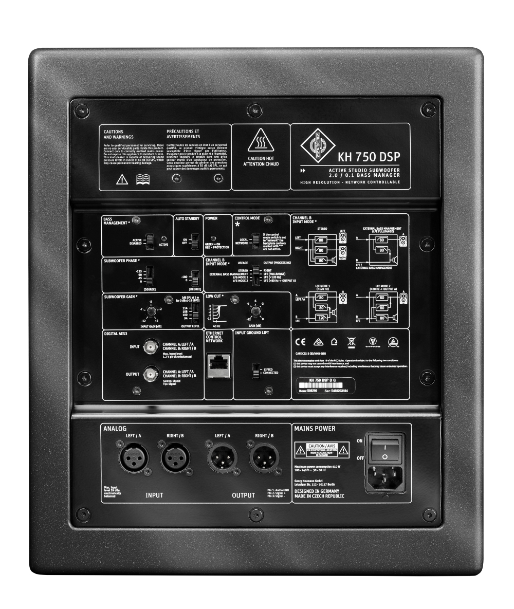Neumann Kh-750 Monitor Alignement Kit 1 - Bafle de bajos de estudio - Variation 2