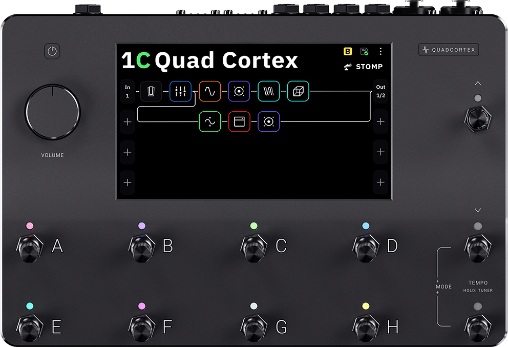Neural Dsp Quad Cortex - Simulacion de modelado de amplificador de guitarra - Main picture