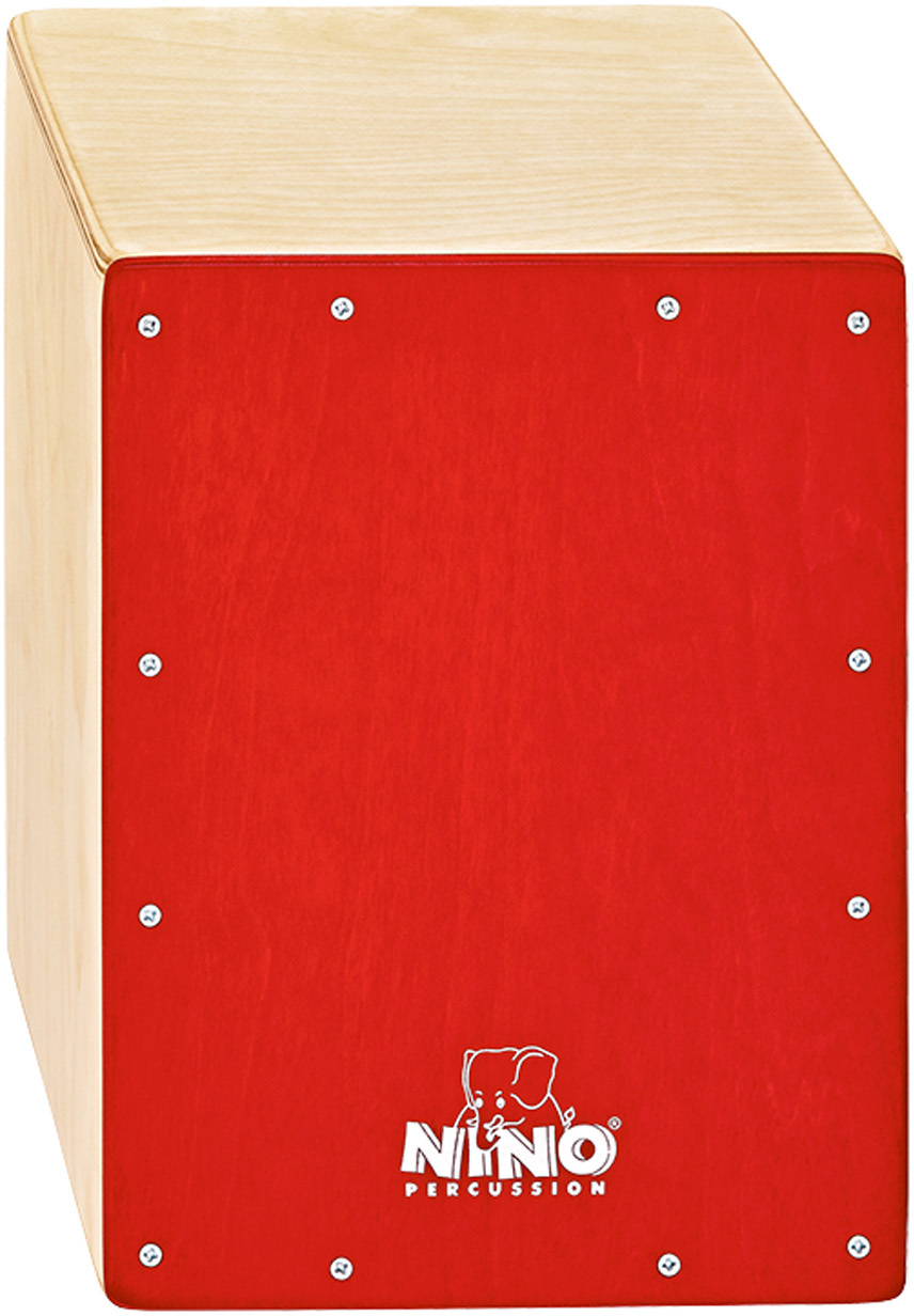 Nino Percussion Cajon 13 Bouleau Rouge - Percusión para golpear - Main picture