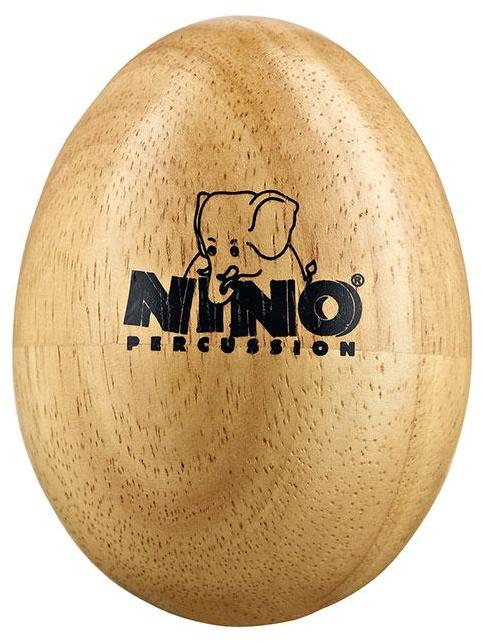 Shake percussions Nino percussion                Nino 563 Wood Egg Shaker medium