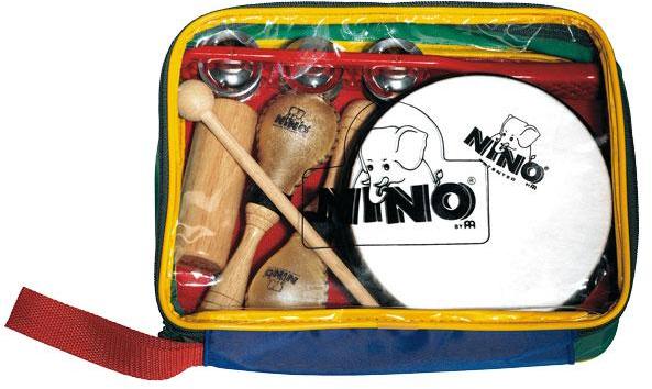 Set de percusión para niños Nino percussion                Nino Set 1 Rhythm Set