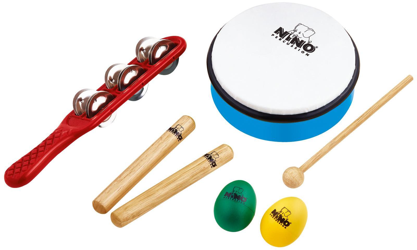 Set de percusión para niños Nino percussion                Nino Set 3 Rhythm Set