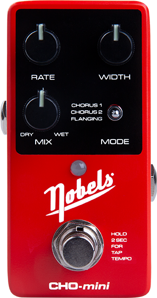 Nobels Cho-mini - Pedal de chorus / flanger / phaser / modulación / trémolo - Main picture