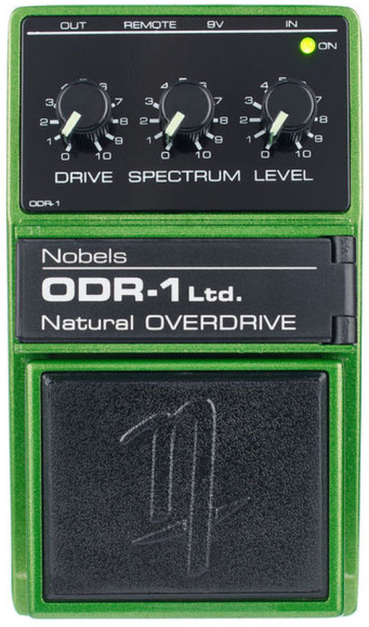 Nobels Odr-1 Ltd Natural Overdrive Dark Sparkle Green - Pedal overdrive / distorsión / fuzz - Main picture