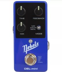 Pedal de reverb / delay / eco Nobels                         DEL-mini