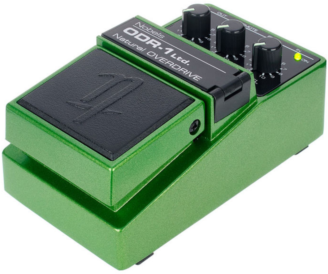 Nobels Odr-1 Ltd Natural Overdrive Dark Sparkle Green - Pedal overdrive / distorsión / fuzz - Variation 1