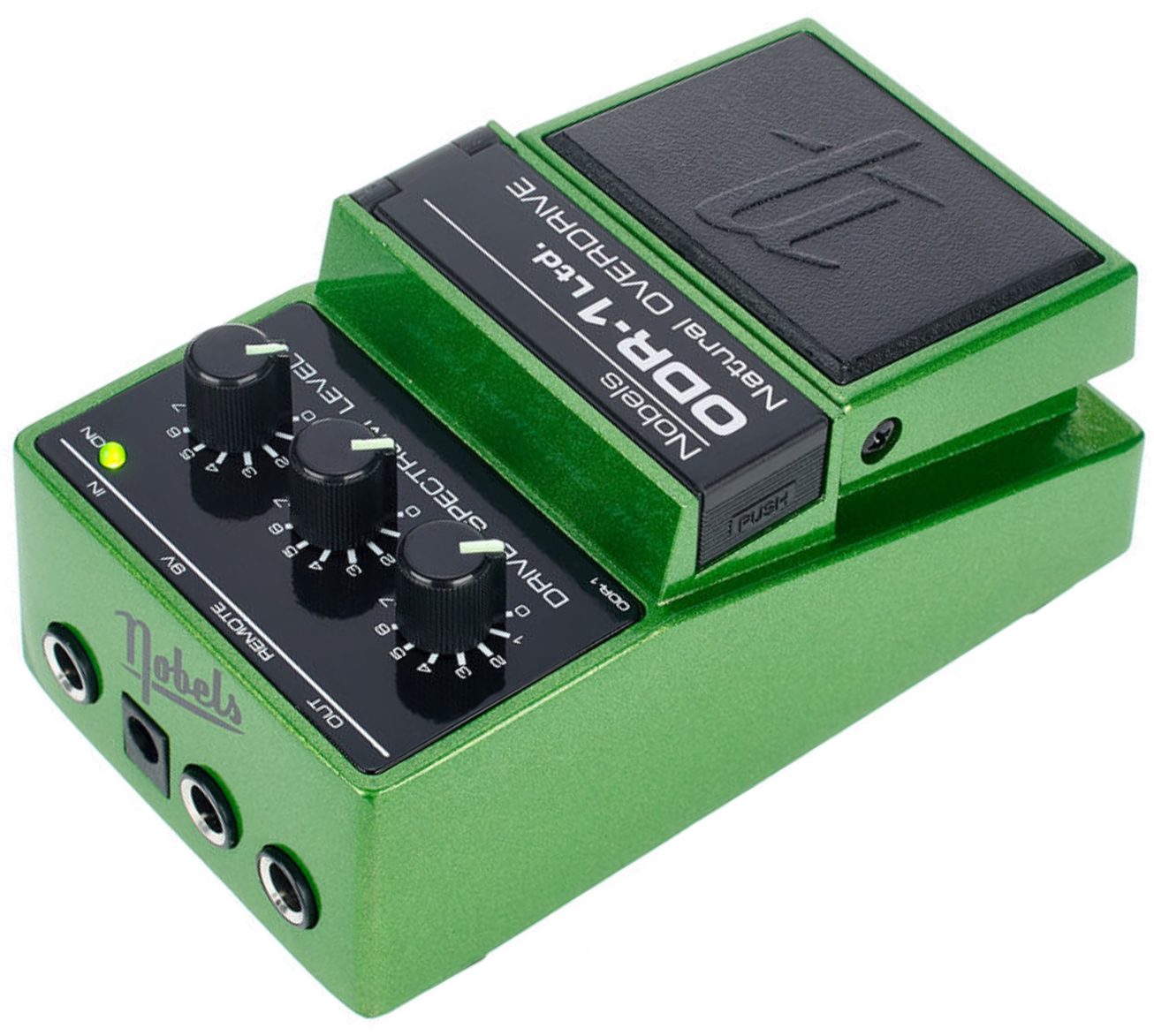Nobels Odr-1 Ltd Natural Overdrive Dark Sparkle Green - Pedal overdrive / distorsión / fuzz - Variation 2