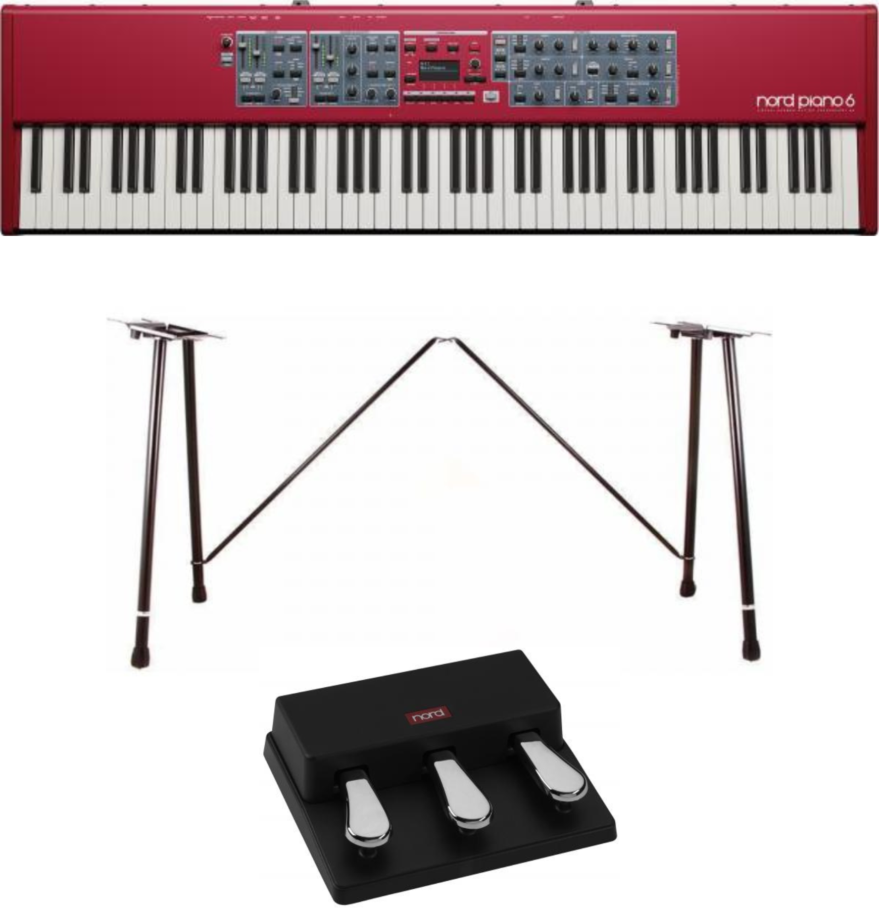 Nord Piano 6 88 + Triple Pedal 2 + Sup Pour Nord - Teclado de escenario - Main picture