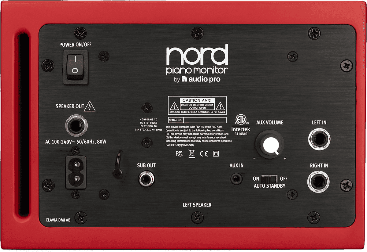 Nord Nord Monitor V2 2x80w - La Paire - Monitor de estudio activo - Variation 2