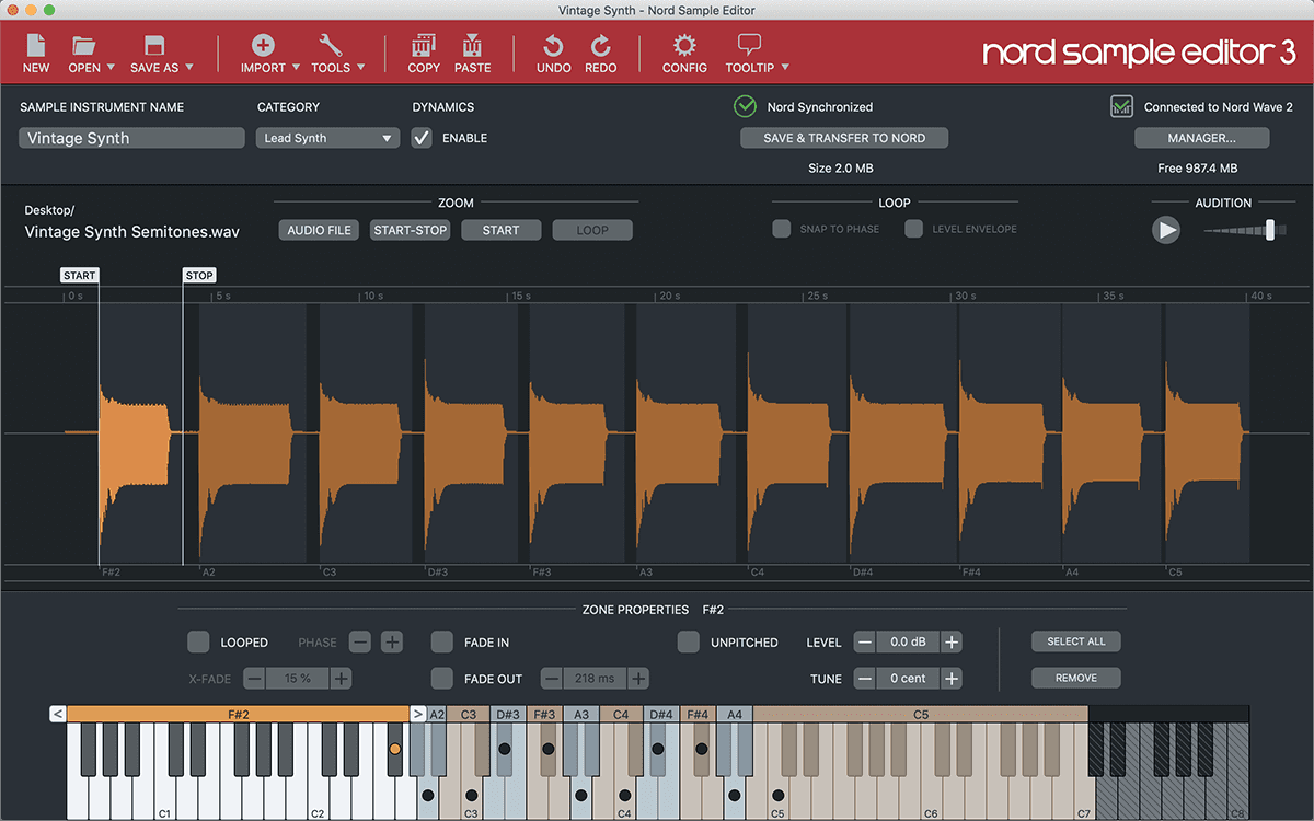 Nord Nordwave2 - Sintetizador - Variation 6
