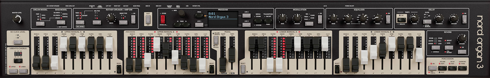 Nord Organ 3 - Organos portatil - Variation 2