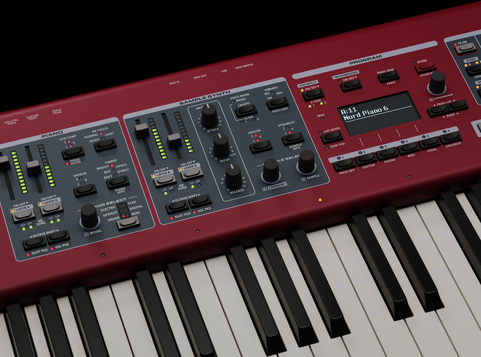 Nord Piano 6 88 - Teclado de escenario - Variation 4