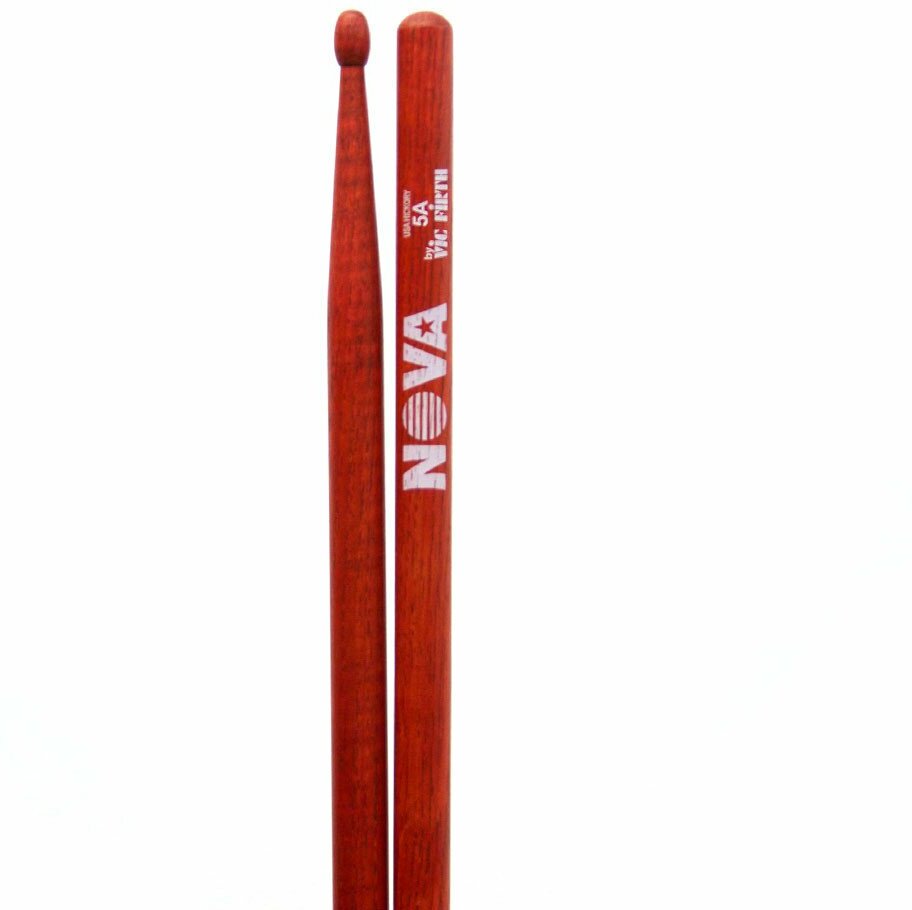 Nova N5anr 5a Red - Olive Nylon - Baquetas para batería - Main picture