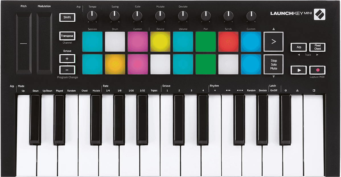 Novation Launchkey Mini Mk3 - Teclado maestro - Main picture