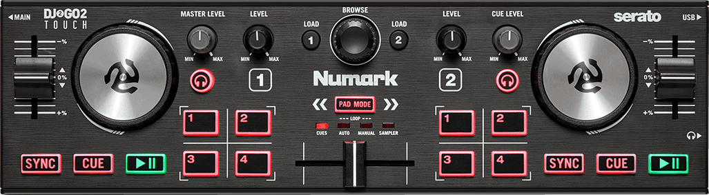 Numark Dj2go2 Touch - Controlador DJ USB - Main picture
