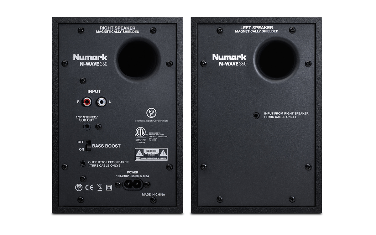 Numark N-wave 360 - La Paire - Monitor de estudio activo - Variation 1