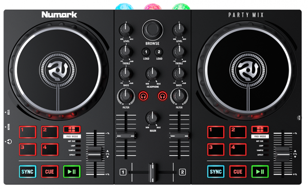Controlador dj Numark Party Mix 2