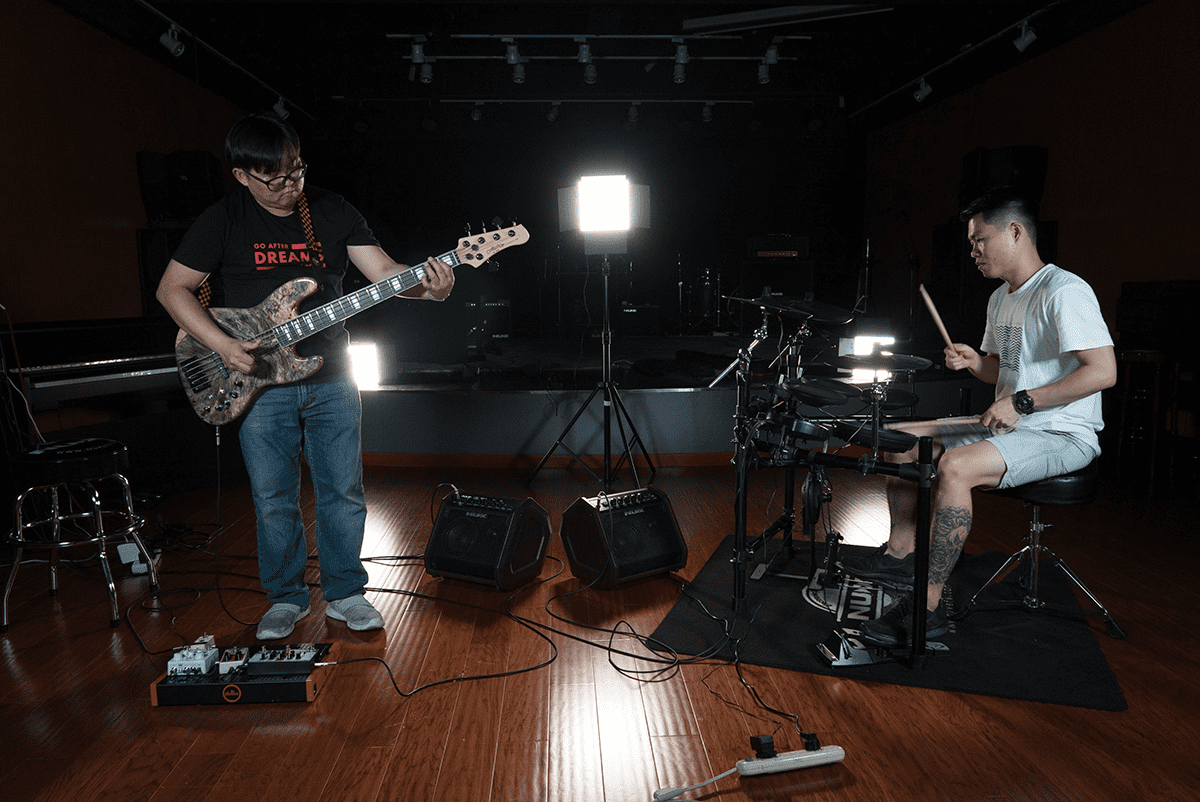 Nux 50w Large Bande - 6,5 - Sistema de amplificación para batería electrónica - Variation 4