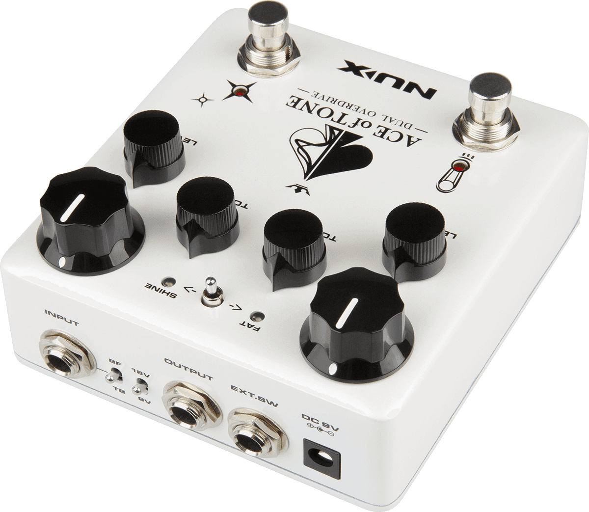 Nux Ace Of Tone Dual Overdrive - Pedal overdrive / distorsión / fuzz - Variation 2