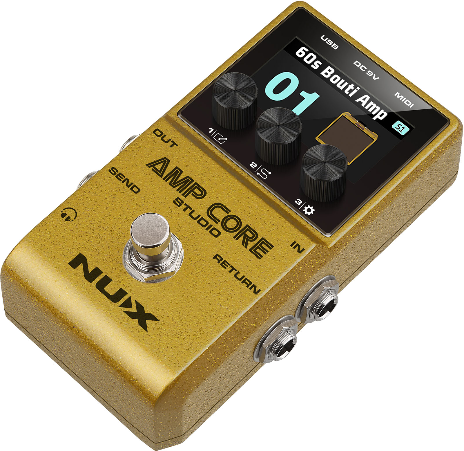 Nux Amp Core Studio - Simulacion de modelado de amplificador de guitarra - Variation 1