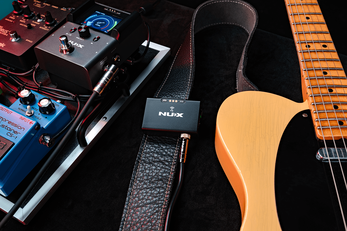 Nux B8 Systeme Sans Fil Guitare Basse - Preamplificador para guitarra eléctrica - Variation 7
