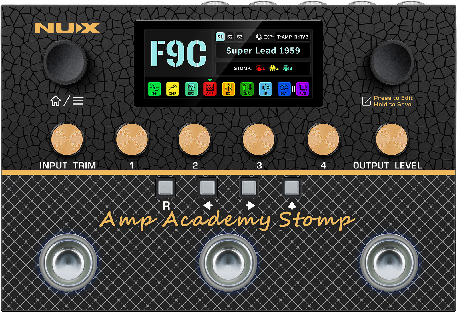 Nux Amp Academy Stomp - Preamplificador para guitarra eléctrica - Main picture